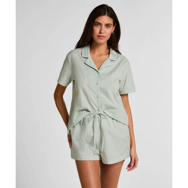 Short tissé Stripe - Vert