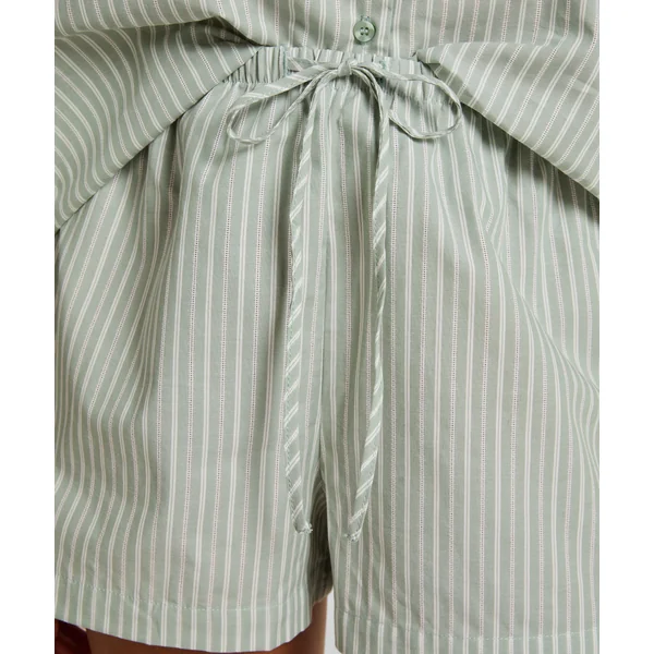 Short tissé Stripe - Vert