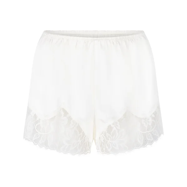 Short Valerie en Satin - Blanc