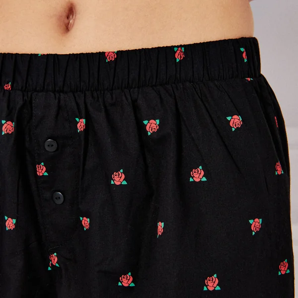 Short à motifs