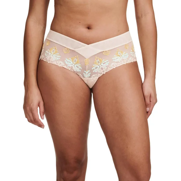 Shorty Beige Chantelle - CHAMPS ELYSEES en coton Chantelle