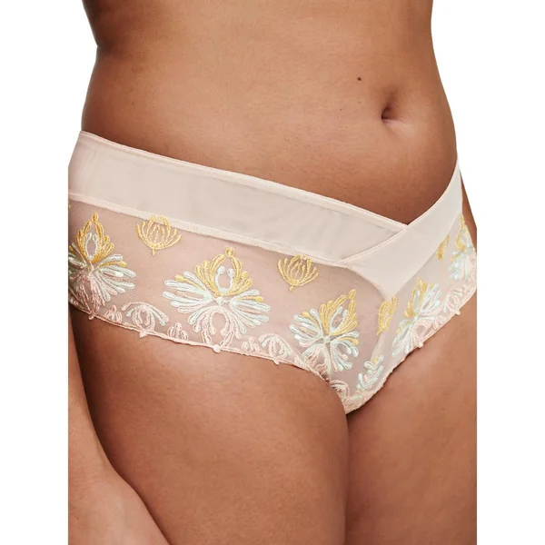 Shorty Beige Chantelle - CHAMPS ELYSEES en coton Chantelle
