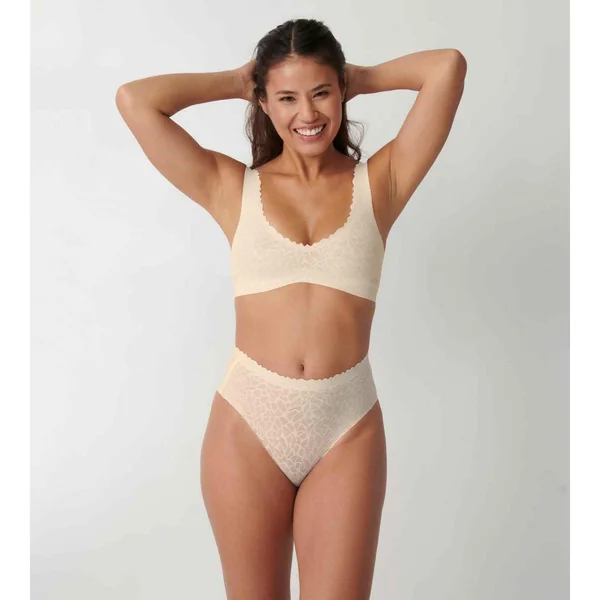 Shorty beige sloggi Zero Feel Lace 2.0 Hipster Sloggi