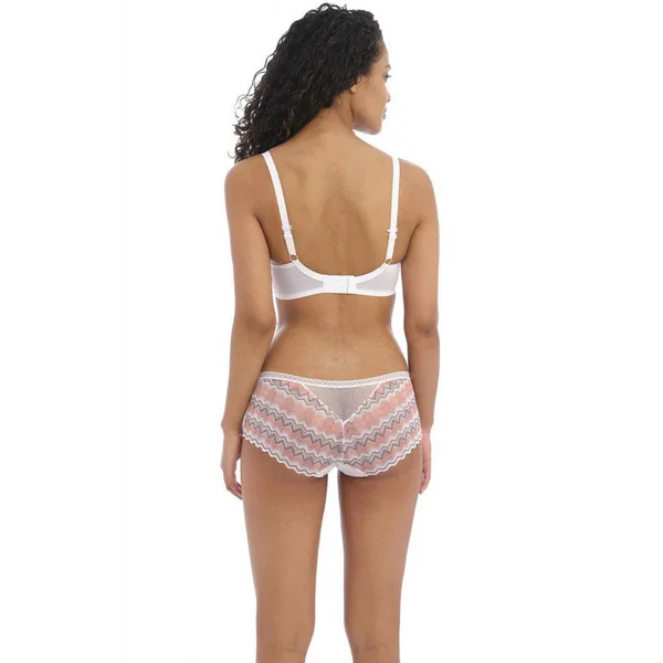 Shorty - Blanc FESTIVAL VIBE en nylon Freya