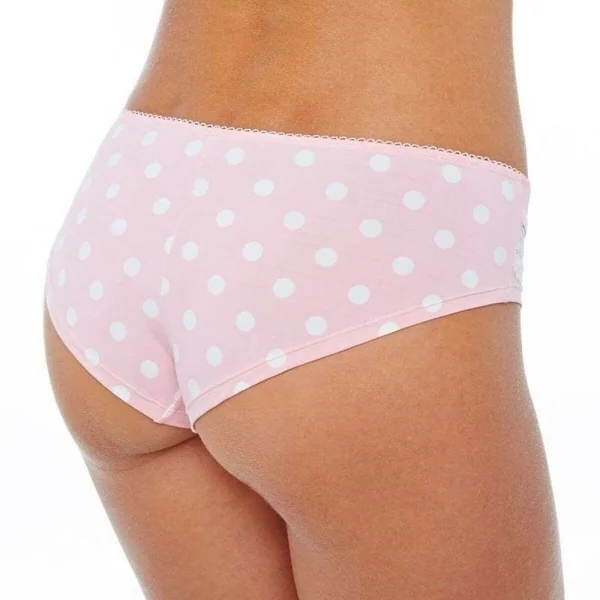 Shorty blanc Lana POMM'POIRE - Rose en coton Pomm Poire