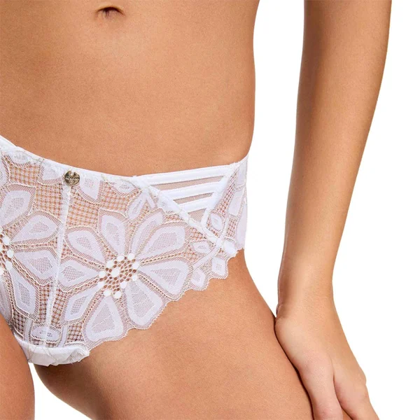 Shorty blanc Melissa Morgan Lingerie
