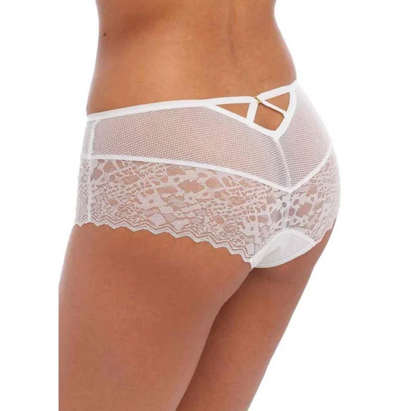 Shorty - Blanc TEMPTRESS en nylon Freya