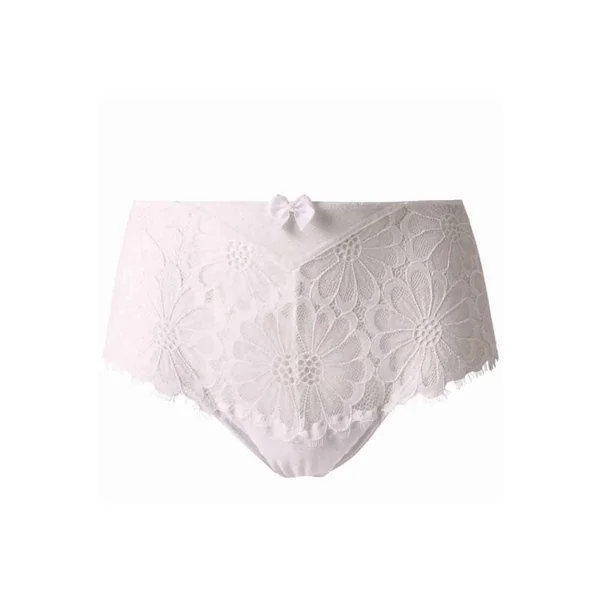Shorty blanc à motif marguerite Brigitte Bardot