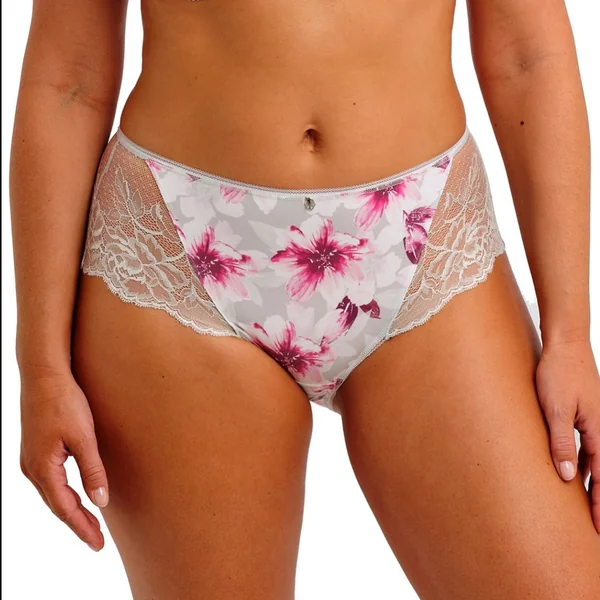 Shorty Blanc à Motifs Fleuris Fantasie