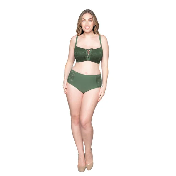 Shorty de bain Curvy Kate RUSH vert en nylon Curvy Kate Maillot