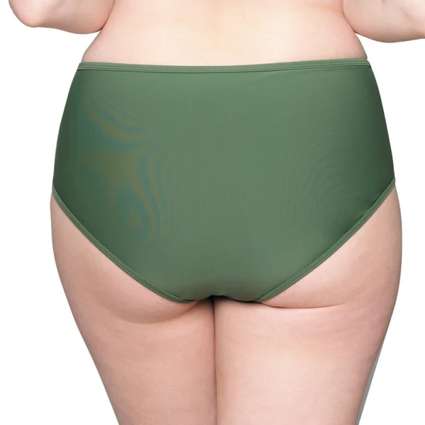 Shorty de bain Curvy Kate RUSH vert en nylon Curvy Kate Maillot