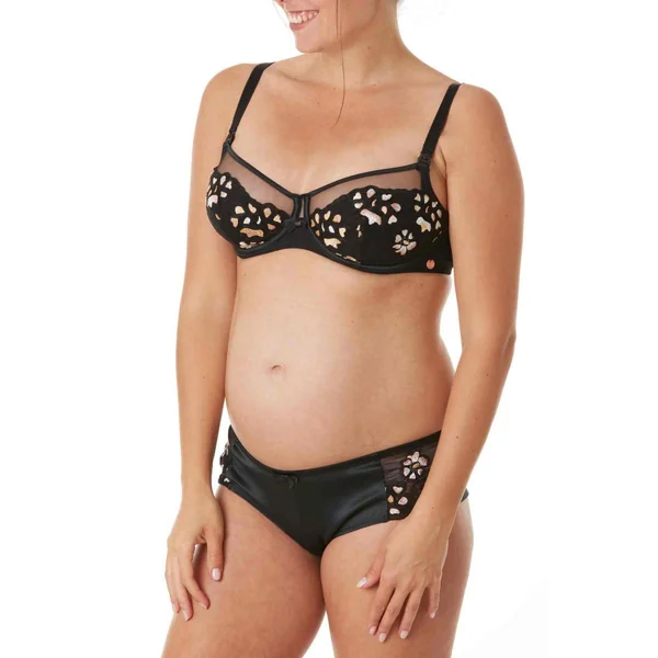 Shorty de grossesse noir Cache Coeur Lingerie Cleo Cache Coeur