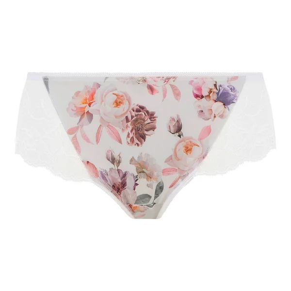 Shorty en dentelle - Blanc Fantasie