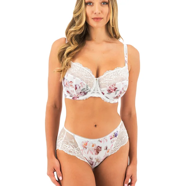 Shorty en dentelle - Blanc Fantasie