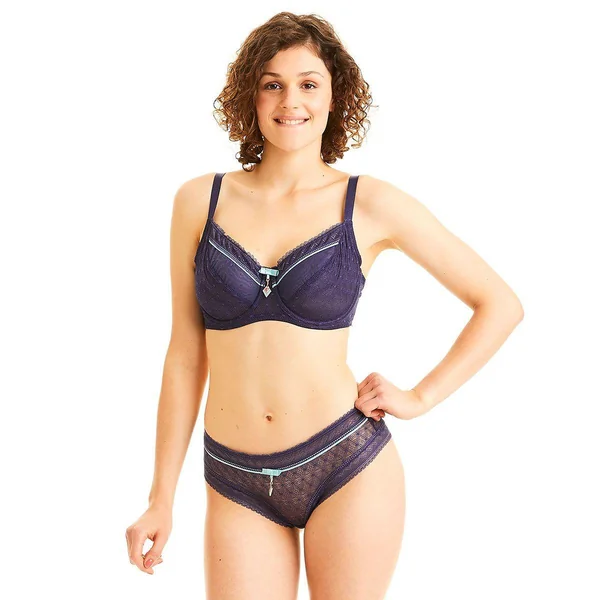 Shorty en dentelle Bleu Pomm Poire Pomm Poire