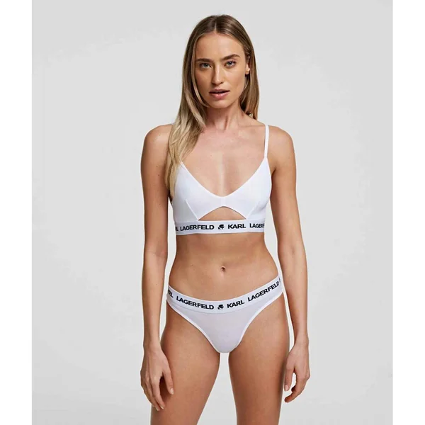 Shorty logoté - Blanc Karl Lagerfeld