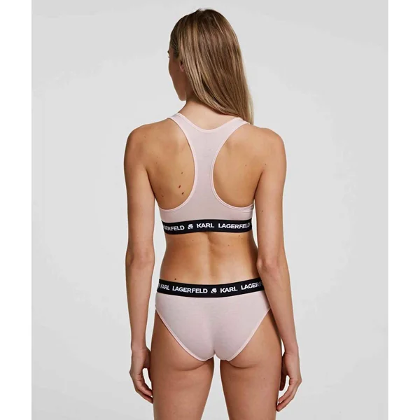 Shorty logoté - Rose Karl Lagerfeld