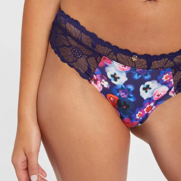 Shorty marine Alma bleu Morgan Lingerie