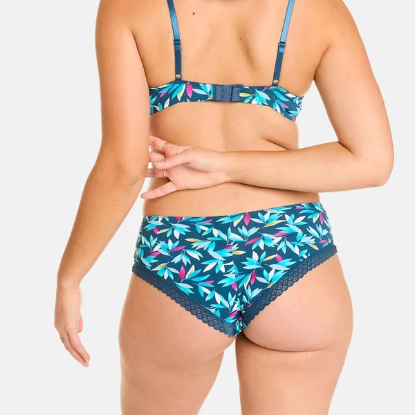 Shorty multico bleu Savane multicolore Pomm Poire