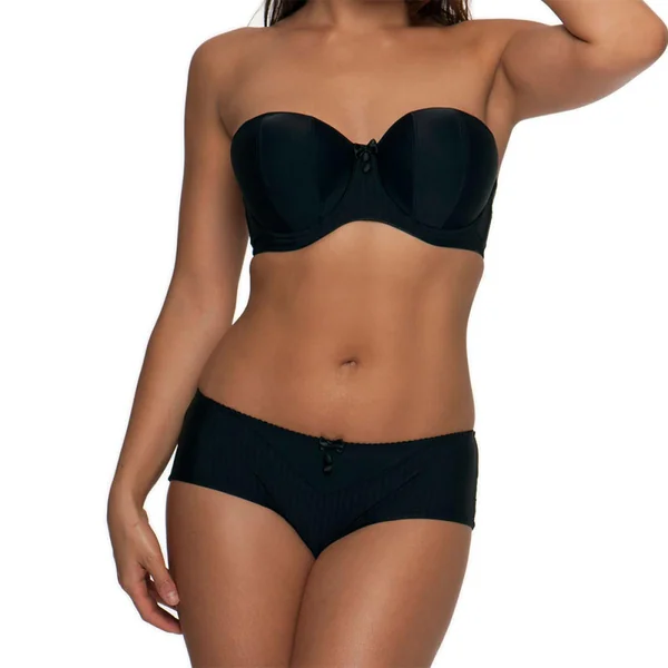 Shorty - Noir en nylon Curvy Kate Luxe