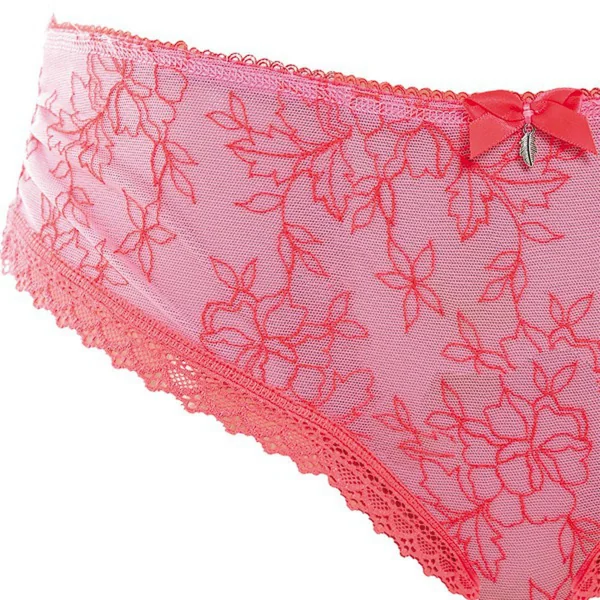 Shorty rose - motif fleur Freya
