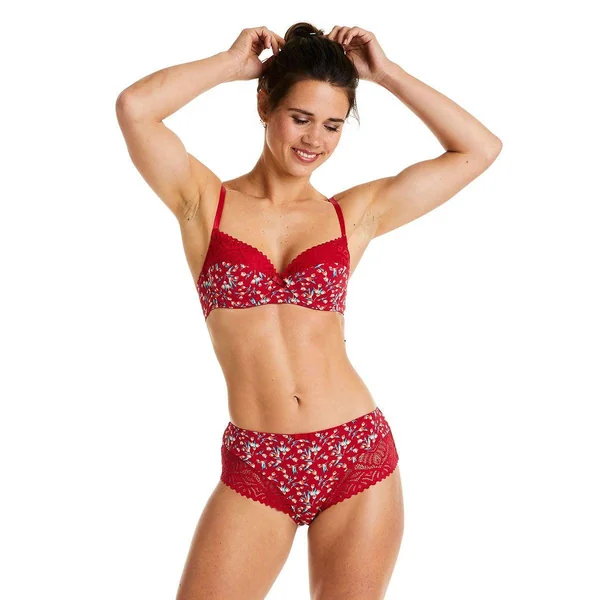 Shorty rouge Paprika Pomm Poire