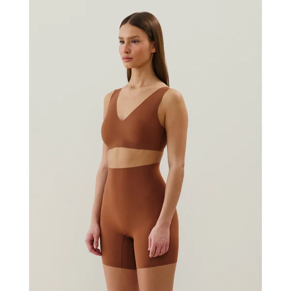 Shorty sans coutures en microfibre
