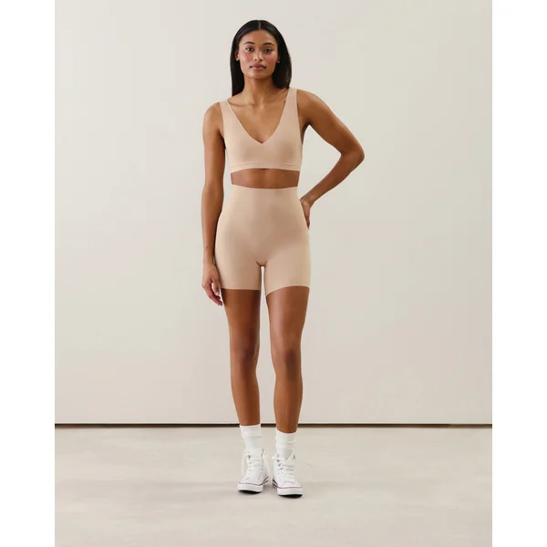 Shorty sans coutures en microfibre