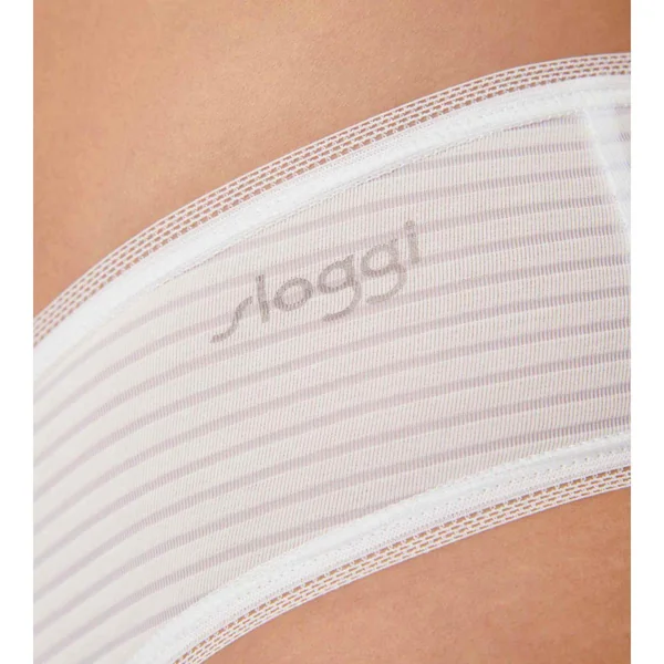 Shorty Sloggi EVER FRESH PLUS Blanc en coton Sloggi