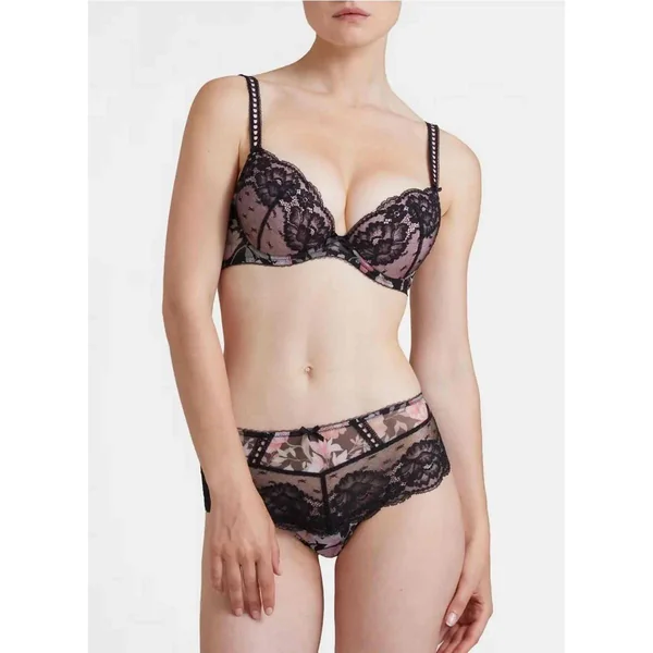Shorty St Tropez Noir Aubade Magic Garden Aubade