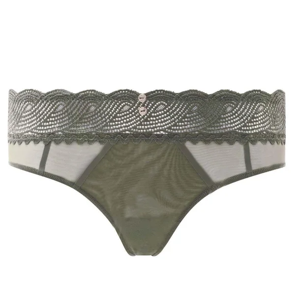 Shorty String kaki Lorie vert Morgan Lingerie