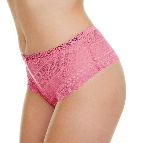 Shorty string Marelle - Rose en coton Pomm Poire