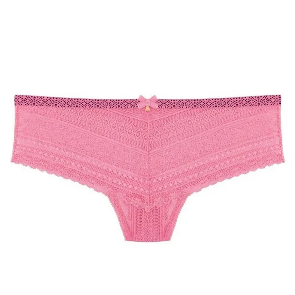 Shorty string Marelle - Rose en coton Pomm Poire