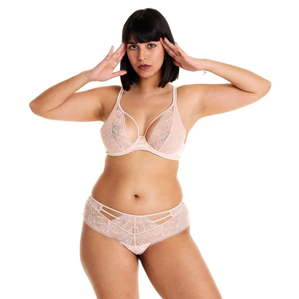 Shorty string poudre Diabolique rose Pomm Poire
