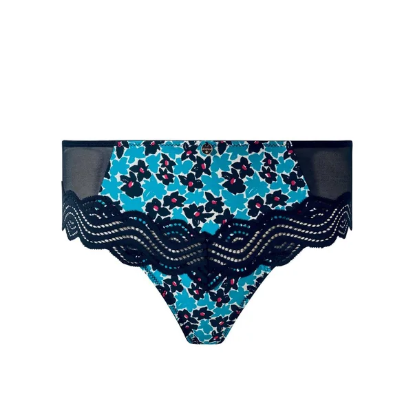 Shorty tanga noir Thaïs Morgan Lingerie