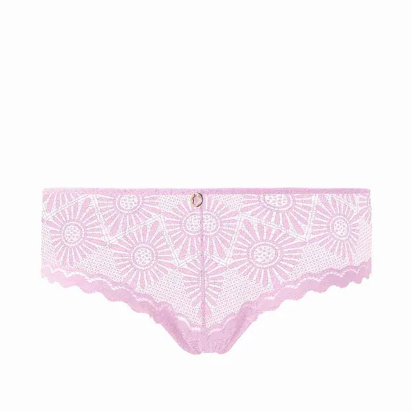 Shorty tanga parme Lison violet Morgan Lingerie