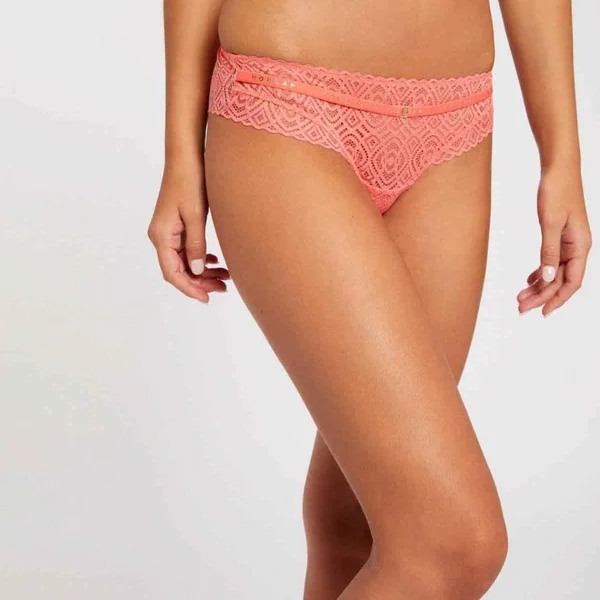 Shorty tanga rose Gwen Morgan Lingerie