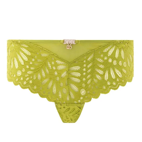 Shorty Tanga vert Amelie Morgan Lingerie