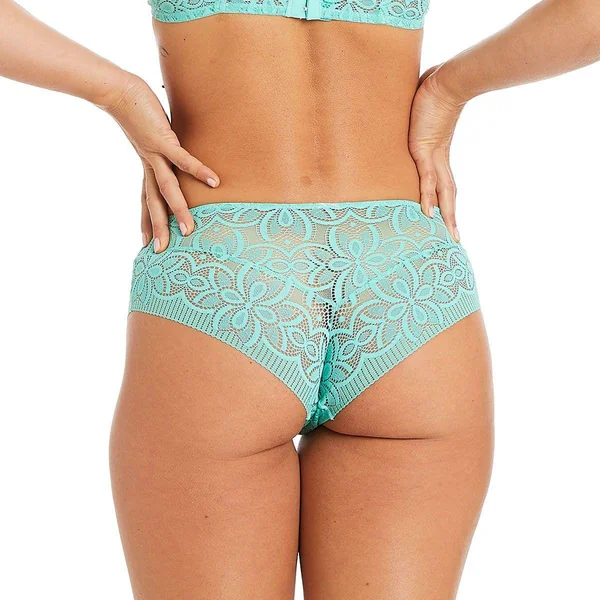 Shorty turquoise Roulotte bleu Pomm Poire