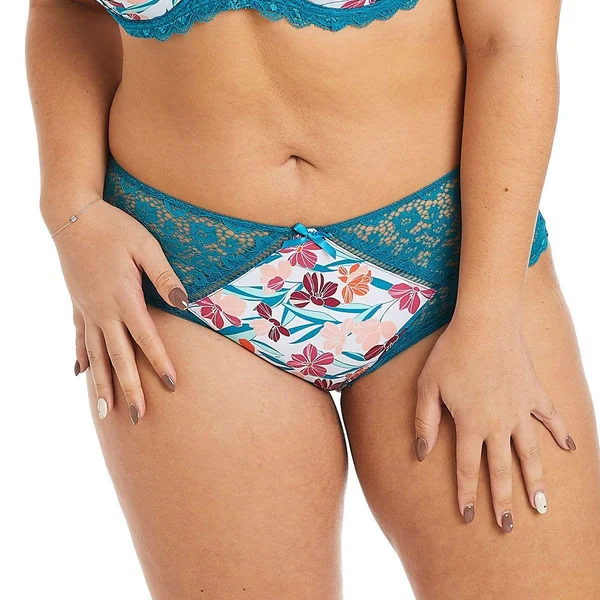 Shorty turquoise/rose Eva Pomm Poire