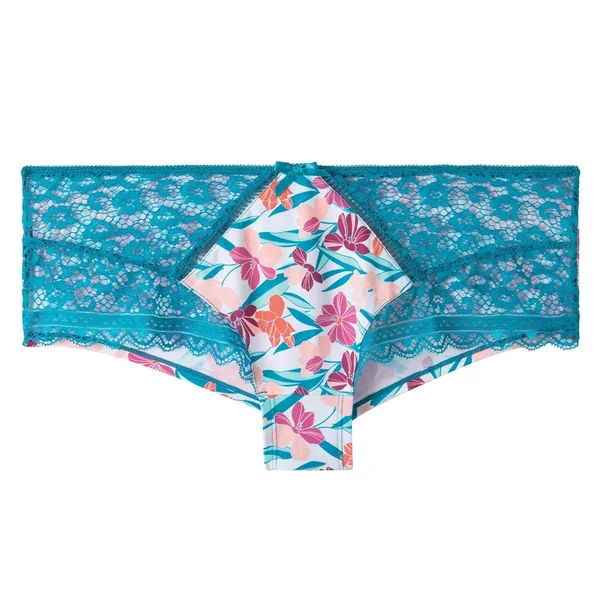 Shorty turquoise/rose Eva Pomm Poire