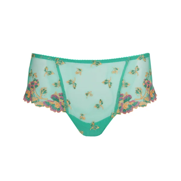 shorty voilé - Vert/Jaune rose foncé Prima Donna