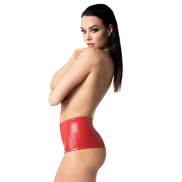 Shorty wetlook F356 Mysteria rouge