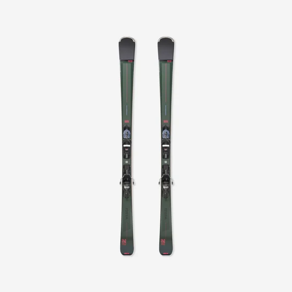 SKI ALPIN HOMME AVEC FIXATIONS - BOOST 580 - KAKI ROSE
