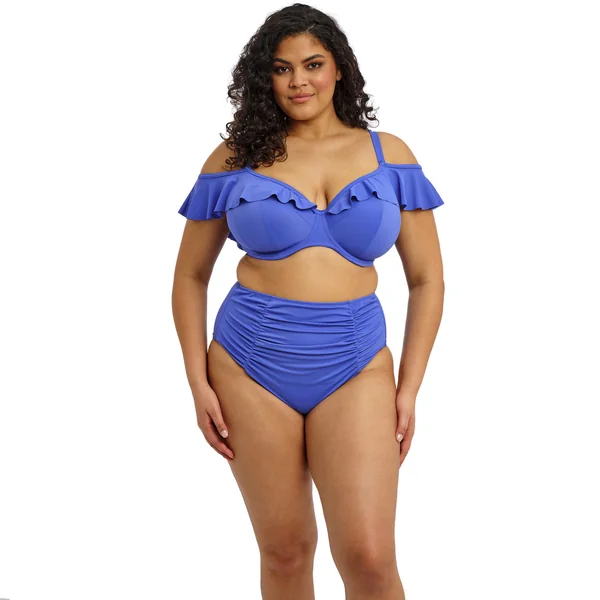 Slip bikini - Bleu Elomi Bain