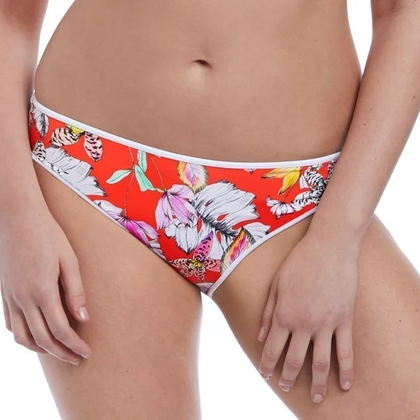 Slip bikini Freya Maillots WILD FLOWER orange Freya Maillots