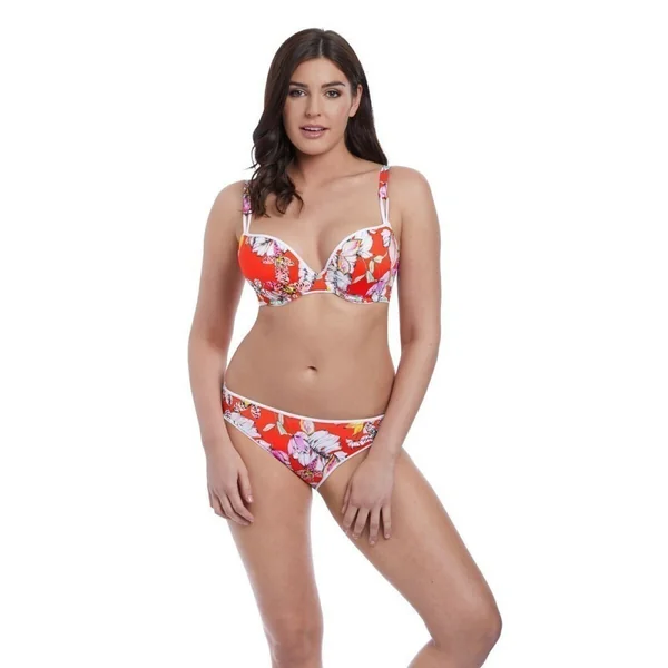 Slip bikini Freya Maillots WILD FLOWER orange Freya Maillots