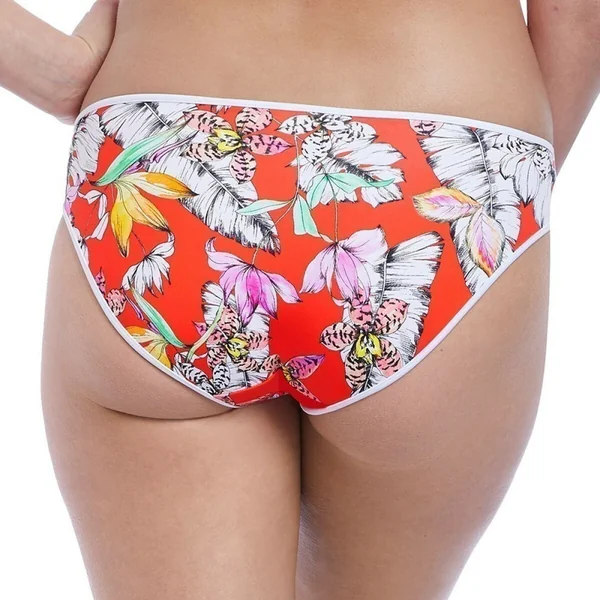 Slip bikini Freya Maillots WILD FLOWER orange Freya Maillots