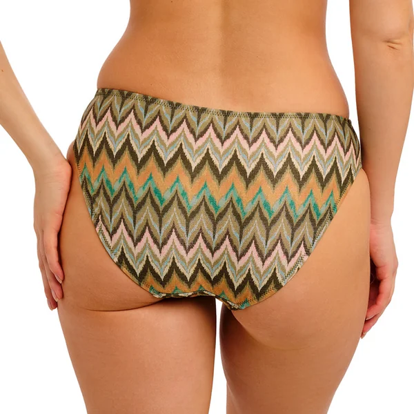 Slip bikini motif graphique Freya Maillots