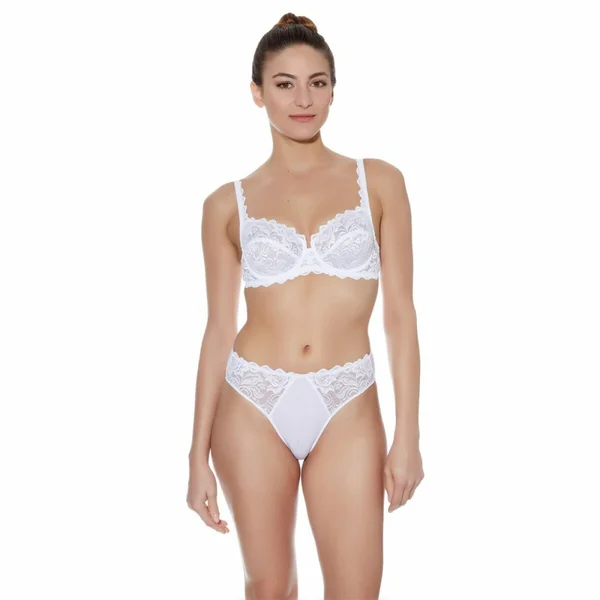 Slip blanc Wacoal lingerie
